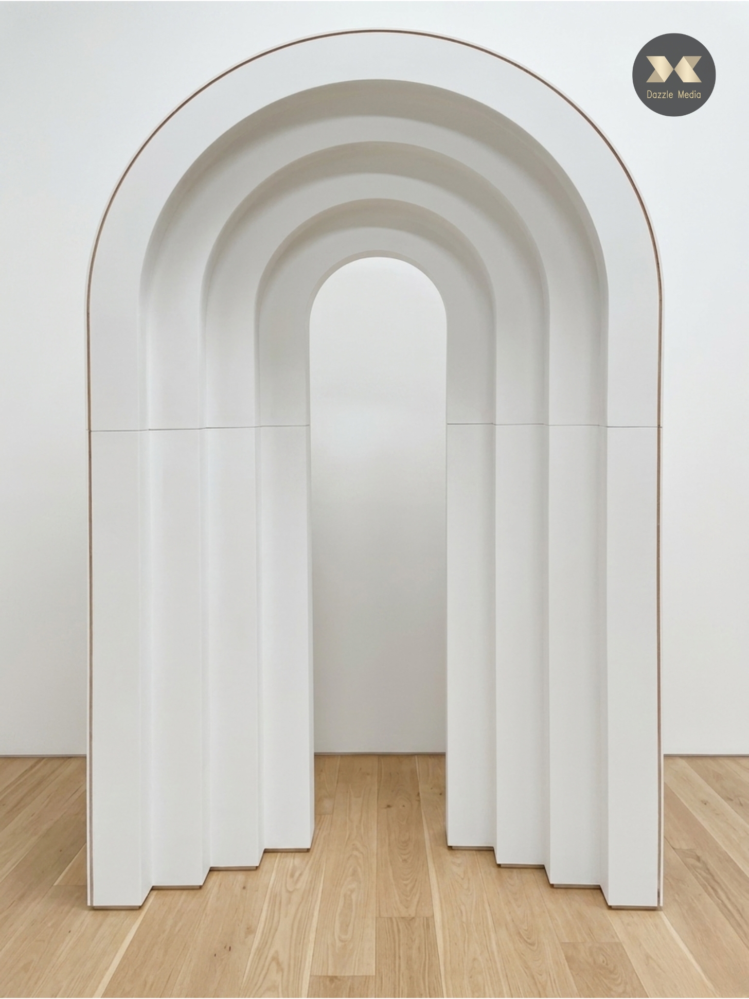 3D Architectural Tunnel Arch Backdrop Hire Melbourne